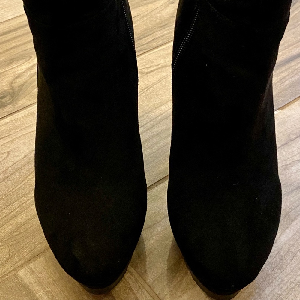 Platform booties